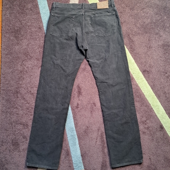 John Varvartos Pants Jeans Men's 36x35 Brown Button Fly Authentic Fit Cotton USA - Picture 5 of 11